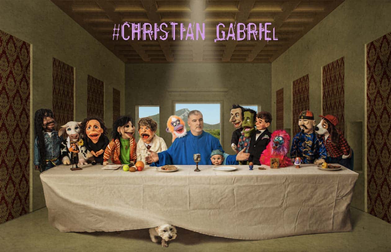 Le ventriloque Christian Gabriel, spectacle Tous en scène