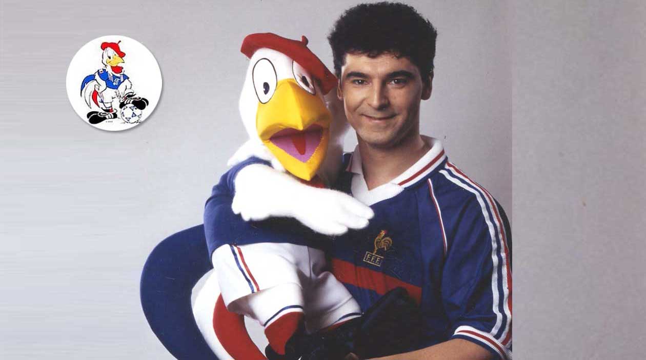 Christian Gabriel ventriloque officiel de Jules la mascotte le l’équipe de France de Foot