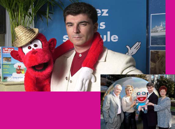 Votre mascotte d'entreprise devient marionnette ! Votre mascotte d'entreprise devient marionnette !
